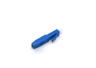 LC UPC Fiber Optic Fast Connector Pre - Embedded Blue For 0.9mm Tight Buffer Cable